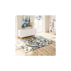 KARE Design Tableau Buste Géométrique Bleu 100x150cm ^ Tableau