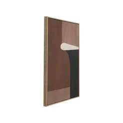 KARE Design Tableau Classic Shape 63x93cm Marron ^ Tableau