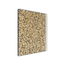 KARE Design Tableau 3D Fleurs Dorées 120x120cm ^ Tableau