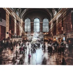 KARE Design Tableau En Verre Grand Central Station 160x120cm ^ Tableau