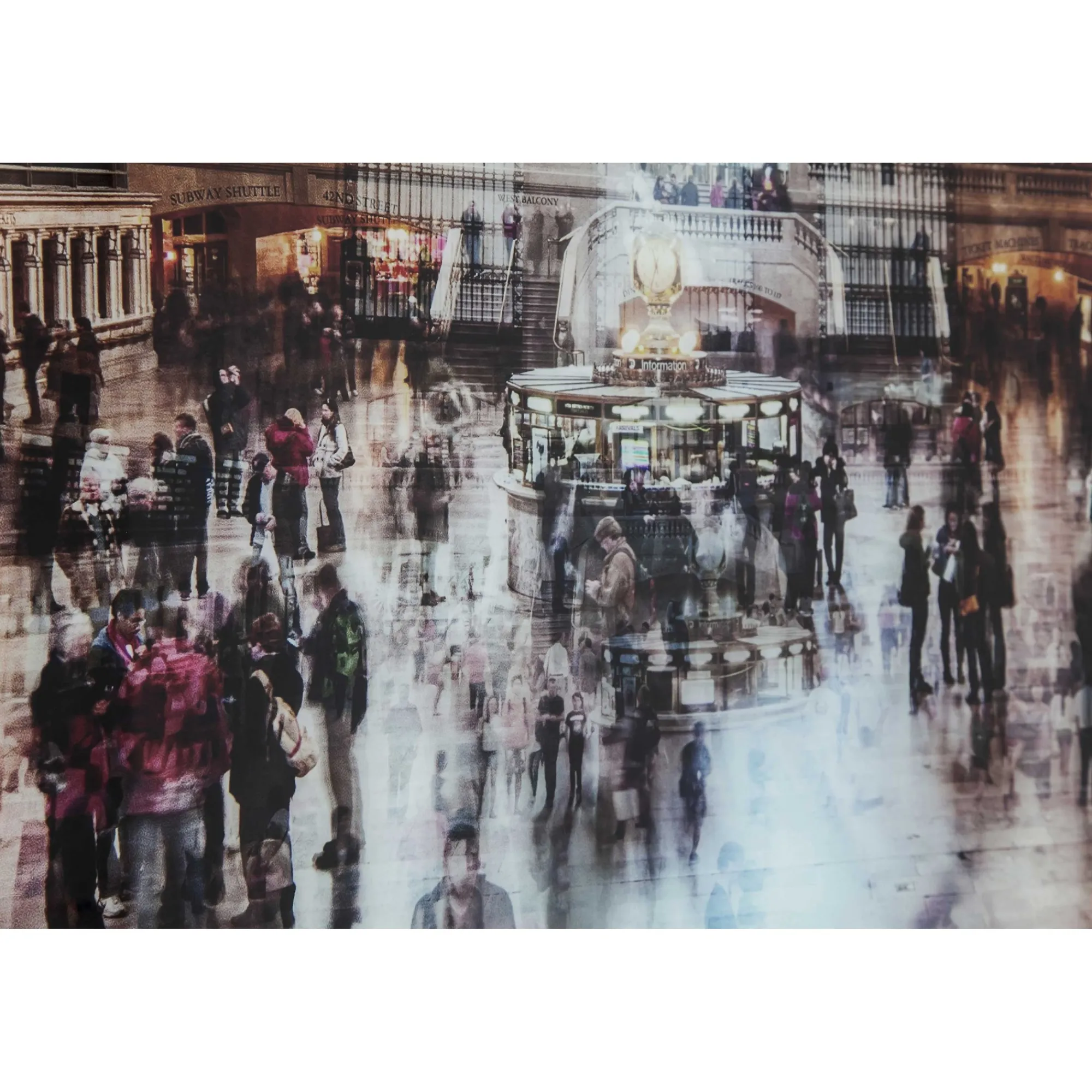 KARE Design Tableau En Verre Grand Central Station 160x120cm ^ Tableau