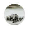 KARE Design Tableau En Verre Marche Des éléphants 120cm ^ Tableau