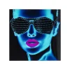 KARE Design Tableau En Verre Tough Girl 120x120cm ^ Tableau