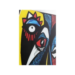 KARE Design Tableau En Verre Visages Abstraits 150x100cm ^ Tableau