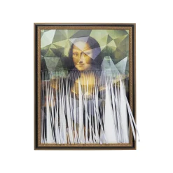 KARE Design Tableau Frame Ma­de­moi­selle Lisa 130x163cm ^ Tableau