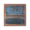 KARE Design Tableau Silence 120x120cm Bleu ^ Tableau