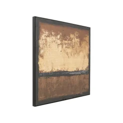 KARE Design Tableau Silence 120x120cm Marron ^ Tableau