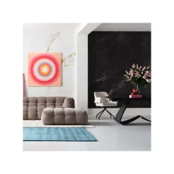 KARE Design Tableau Tendency Cercles Roses 120x120cm ^ Tableau