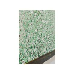 KARE Design Tableau Touched Fleurs Pirogue Beige Et Vert 80x100cm ^ Tableau