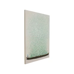 KARE Design Tableau Touched Fleurs Pirogue Beige Et Vert 120x160cm ^ Tableau