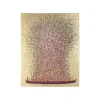 KARE Design Tableau Touched Fleurs Pirogue Doré Et Rose 120x160cm ^ Tableau