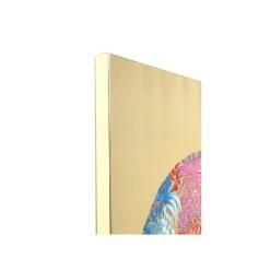 KARE Design Tableau Touched éléphant Fleurs 120x90cm ^ Tableau