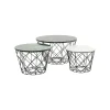 KARE Design Tables Basses East Rond Set De 3 ^ Table Basse