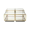 KARE Design Tables Basses Luigi Set De 4 Dorées ^ Table Basse