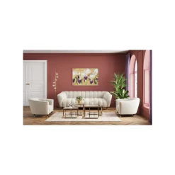 KARE Design Tables Basses Luigi Set De 4 Dorées ^ Table Basse