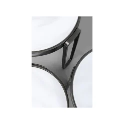 KARE Design Tables Basses Perelli Noires Set De 3 ^ Table Basse
