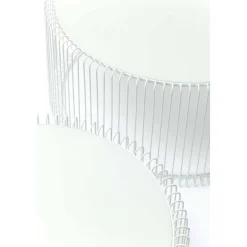 KARE Design Tables Basses Rondes Wire Set De 2 Blanches ^ Table Basse