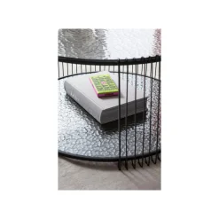 KARE Design Tables Basses Wire Double Bubble Noires Set De 2 ^ Table Basse