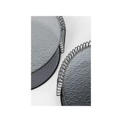 KARE Design Tables Basses Wire Double Bubble Noires Set De 2 ^ Table Basse