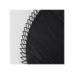 KARE Design Tables Basses Wire Double Bois Noir Set De 2 ^ Table Basse