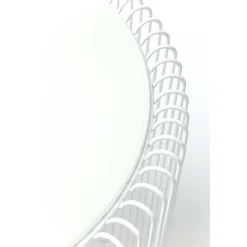 KARE Design Tables D'appoint Rondes Wire Blanches Set De 2 ^ Table D'Appoint & De Chevet