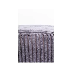 KARE Design Tabouret Cherry Cord Gris Et Laiton ^ Tabouret & Pouf
