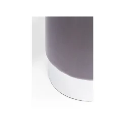 KARE Design Tabouret Cherry Gris Clair Et Chrome ^ Tabouret & Pouf