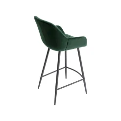 KARE Design Tabouret De Bar Bristol Velours Vert ^ Bar & Tabouret De Bar