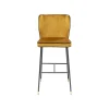 KARE Design Tabouret De Bar Irina Velours Ocre ^ Bar & Tabouret De Bar