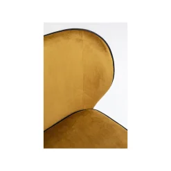 KARE Design Tabouret De Bar Irina Velours Ocre ^ Bar & Tabouret De Bar