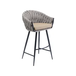 KARE Design Tabouret De Bar Knot Marron ^ Bar & Tabouret De Bar