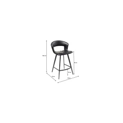 KARE Design Tabouret De Bar Reunion Noir ^ Bar & Tabouret De Bar