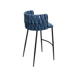 KARE Design Tabouret De Bar Saluti Bleu ^ Bar & Tabouret De Bar