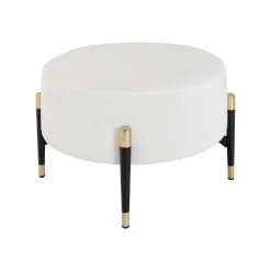 KARE Design Tabouret Pure Blanc 55cm ^ Tabouret & Pouf