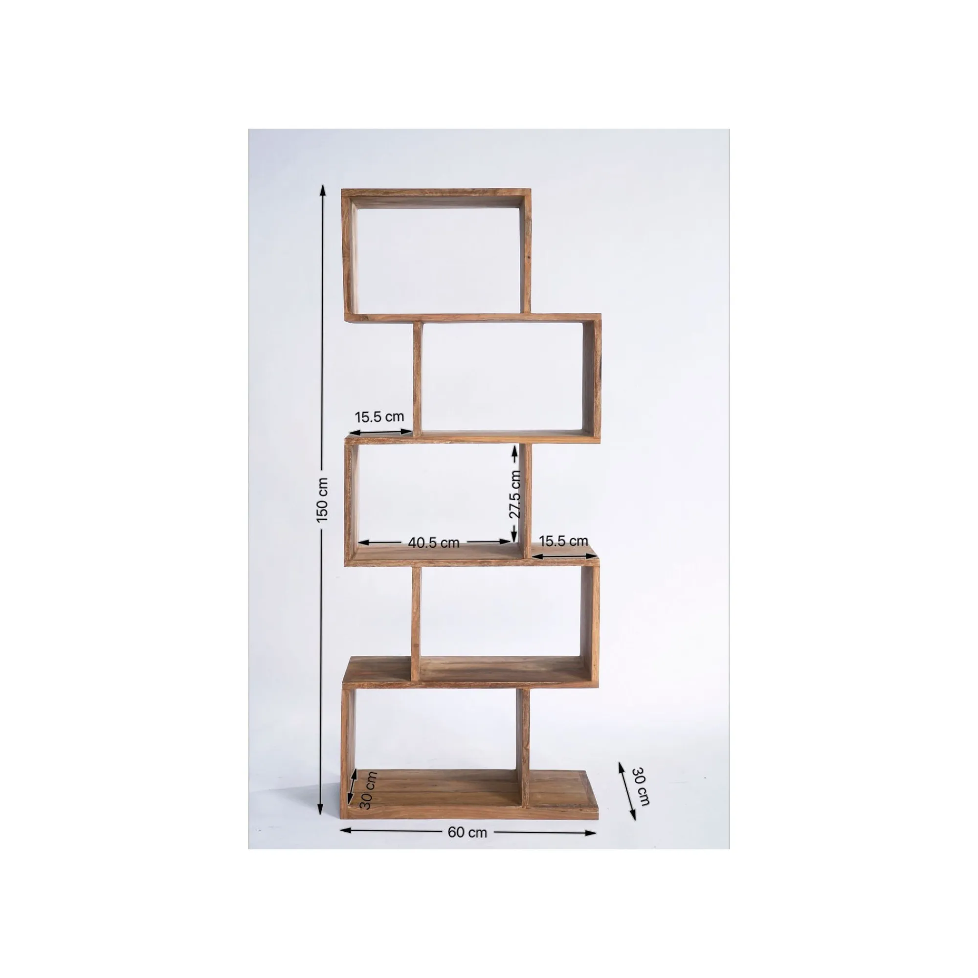 KARE Design Étagère Authentico Zig Zag 150x60cm ^ Étagère Et Bibliothèque
