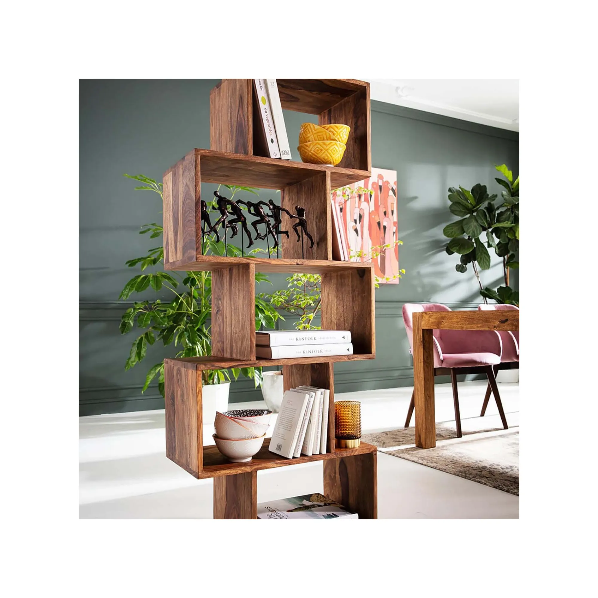 KARE Design Étagère Authentico Zig Zag 180x60cm ^ Étagère Et Bibliothèque