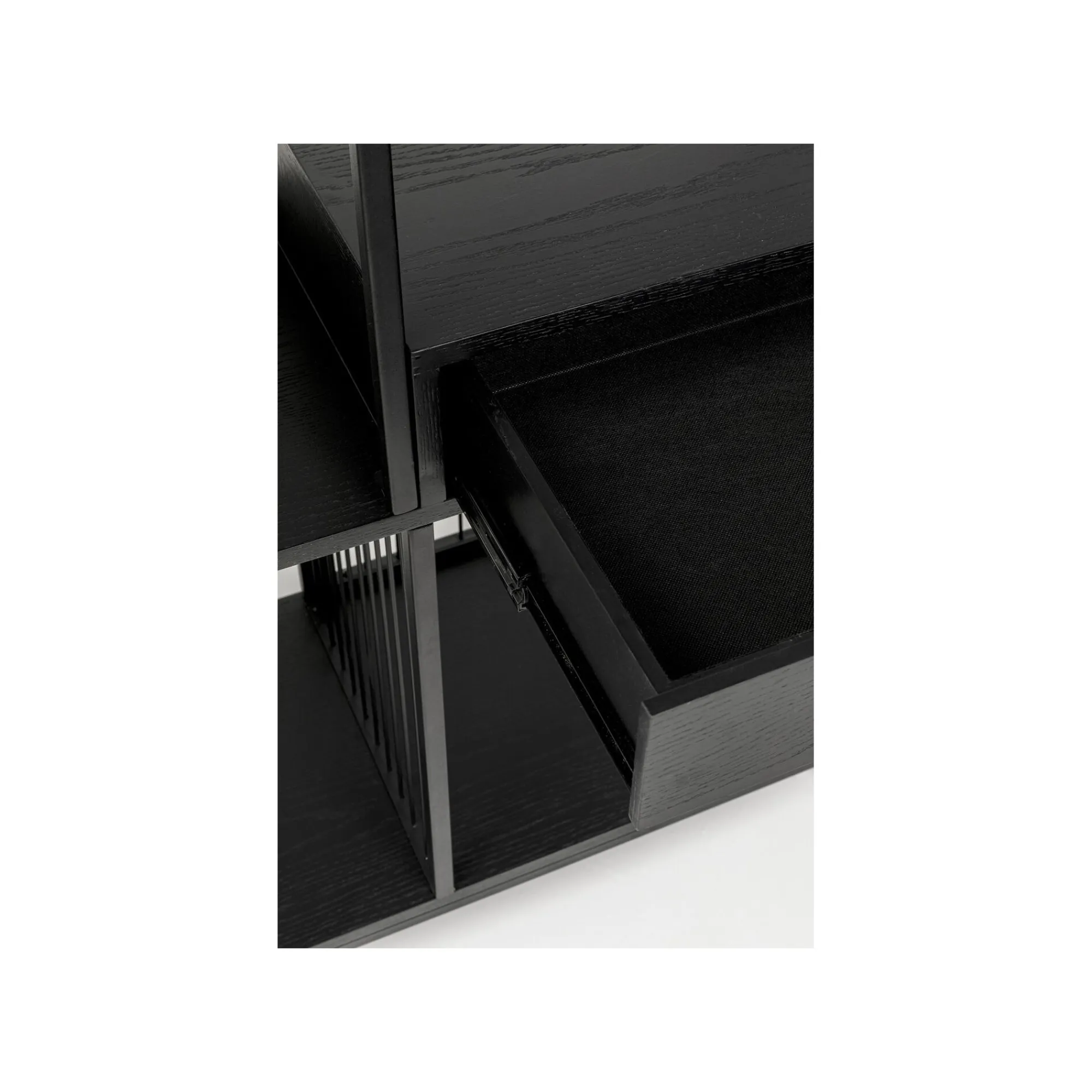 KARE Design Étagère Bologna Noire 200x125cm ^ Étagère Et Bibliothèque