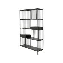 KARE Design Étagère Bologna Noire 200x125cm ^ Étagère Et Bibliothèque