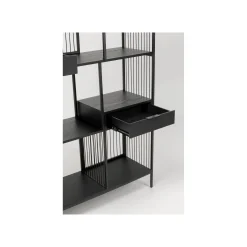KARE Design Étagère Bologna Noire 200x125cm ^ Étagère Et Bibliothèque