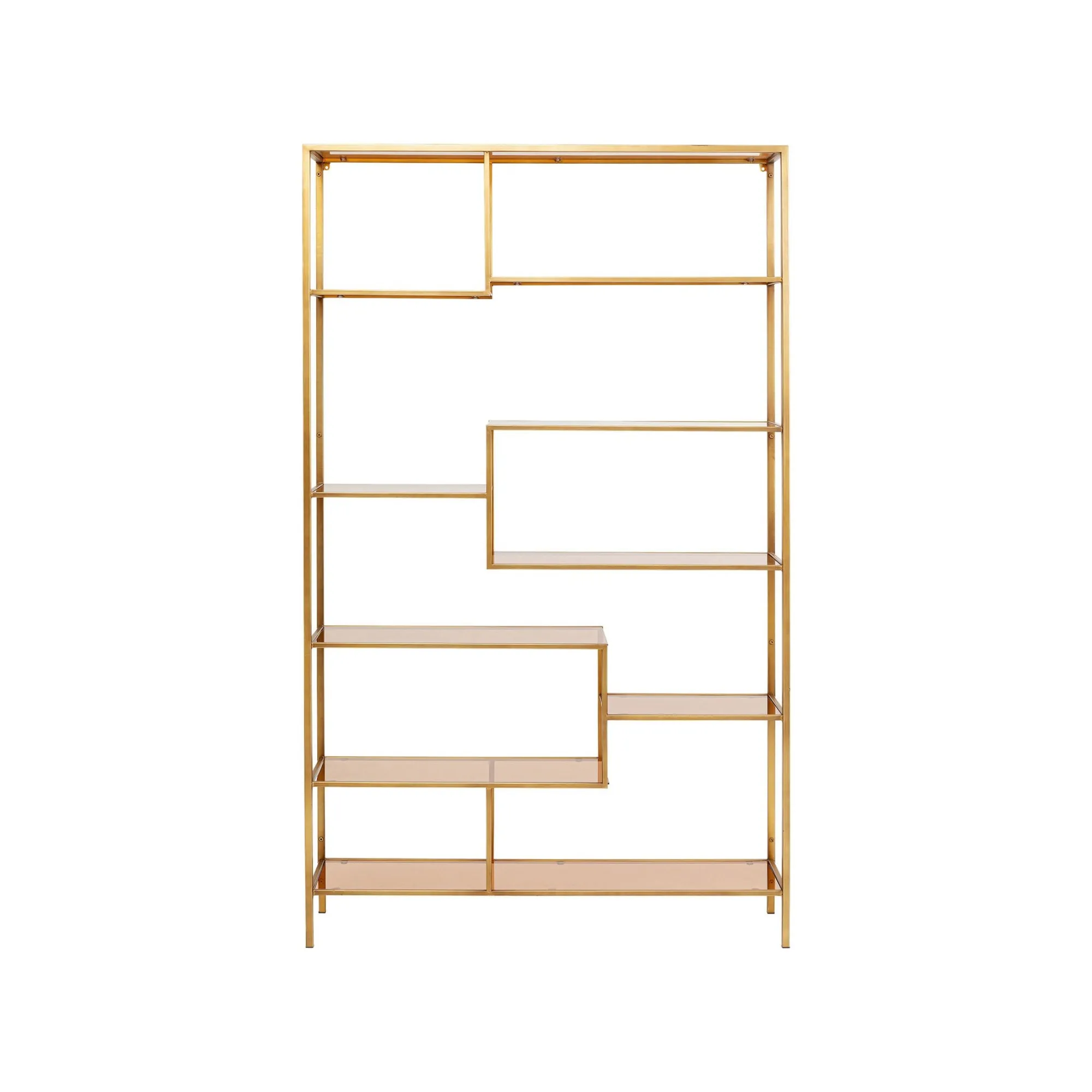 KARE Design Étagère Loft 195x115cm Dorée ^ Étagère Et Bibliothèque