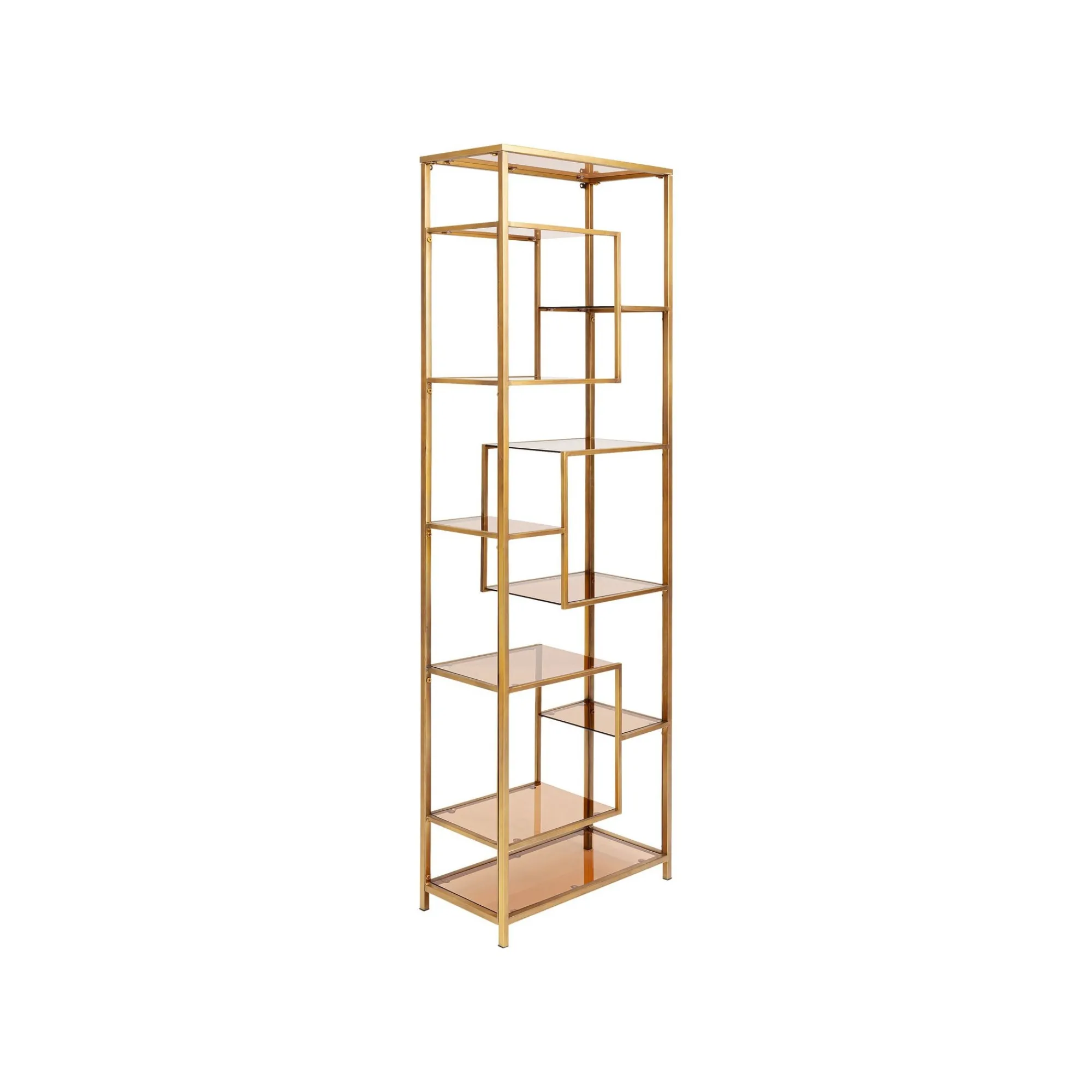 KARE Design Étagère Loft 195x60cm Dorée ^ Étagère Et Bibliothèque