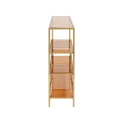KARE Design Étagère Loft 100x115cm Dorée ^ Étagère Et Bibliothèque