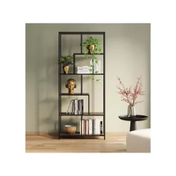 KARE Design Étagère Loftie Noire 185x77cm ^ Étagère Et Bibliothèque
