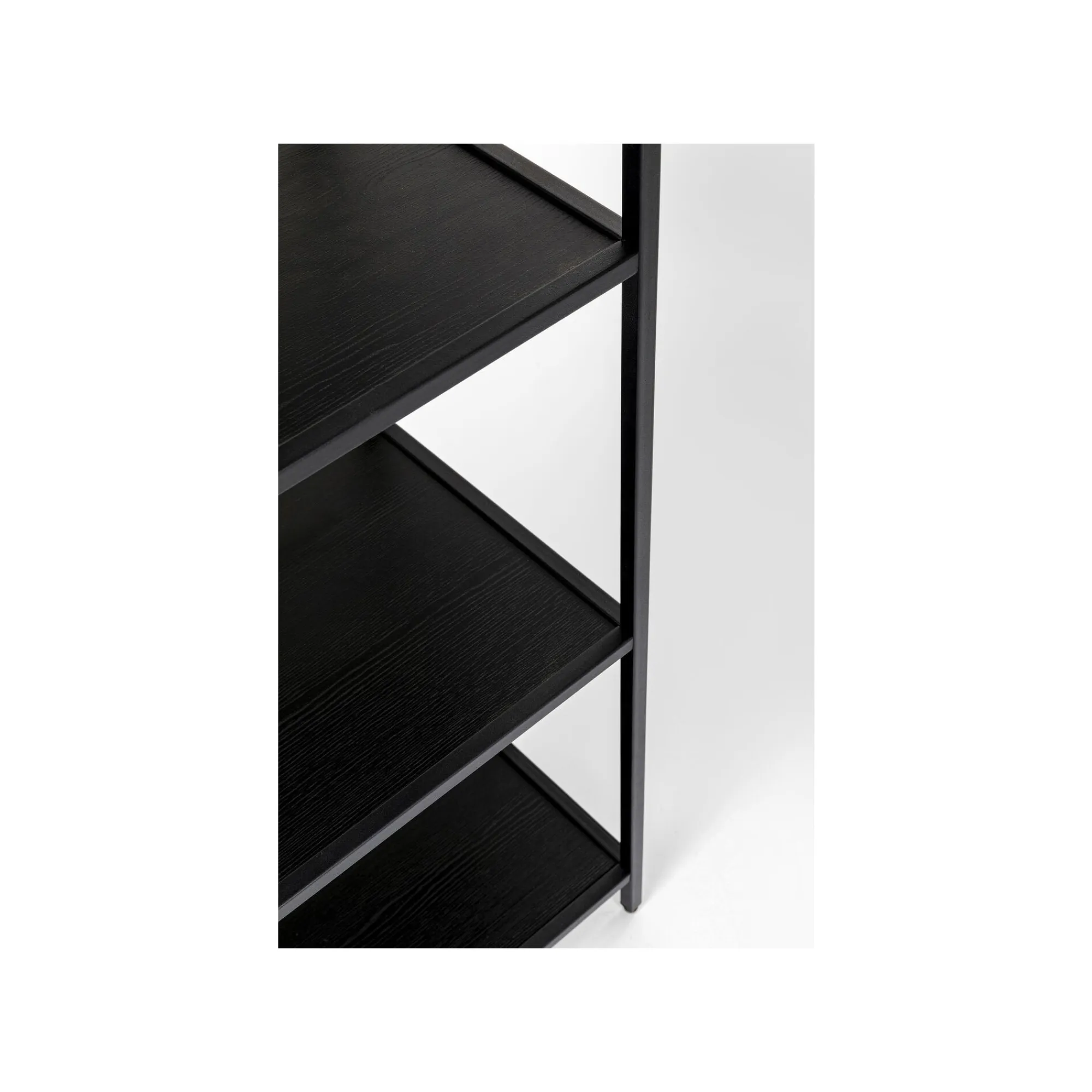 KARE Design Étagère Loftie Noire 185x77cm ^ Étagère Et Bibliothèque