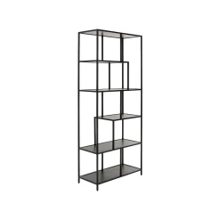 KARE Design Étagère Loftie Noire 185x77cm ^ Étagère Et Bibliothèque