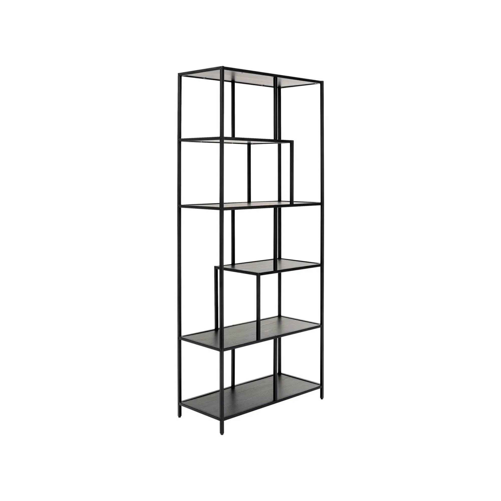 KARE Design Étagère Loftie Noire 185x77cm ^ Étagère Et Bibliothèque