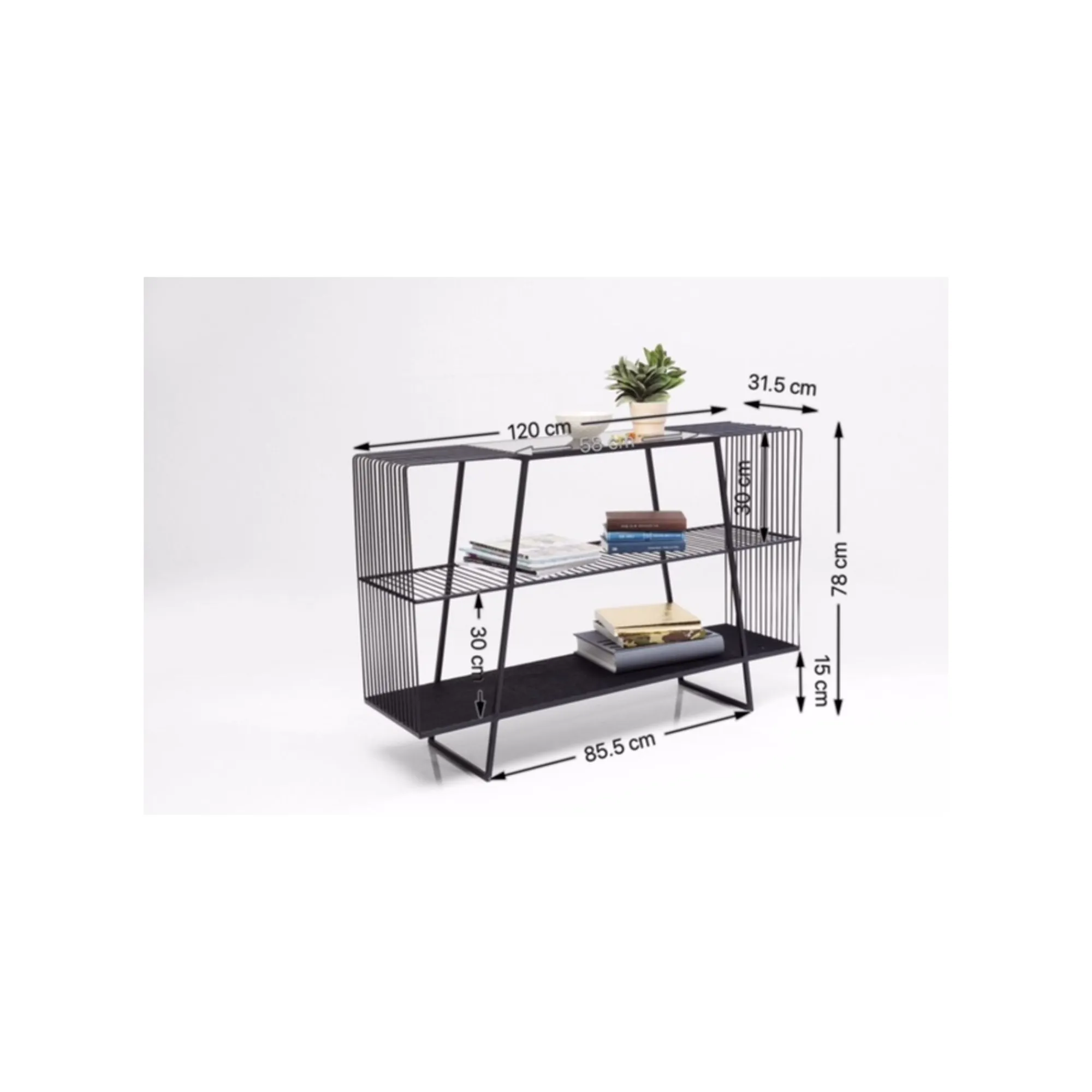 KARE Design Étagère Mesh Noire ^ Étagère Et Bibliothèque