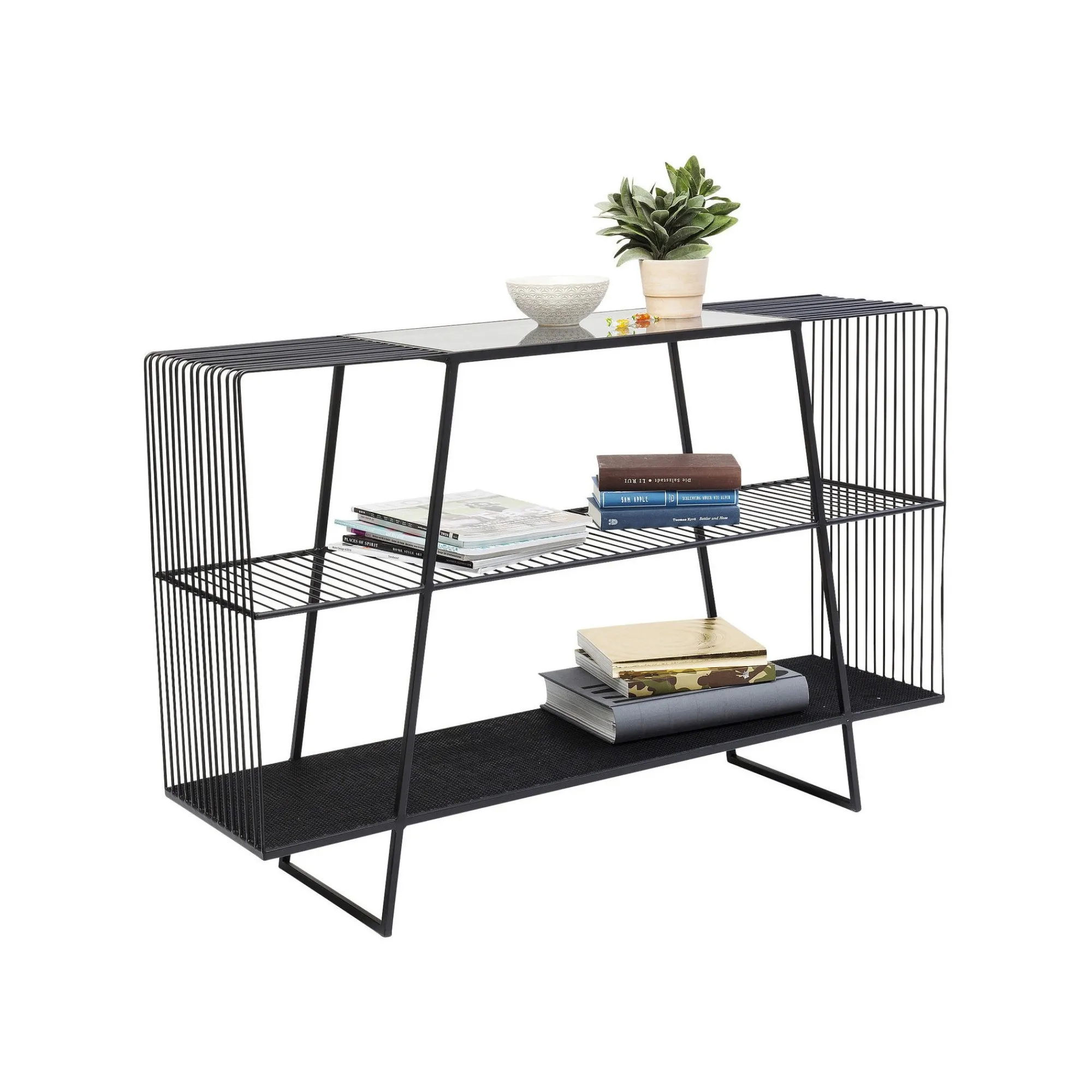 KARE Design Étagère Mesh Noire ^ Étagère Et Bibliothèque