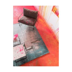 KARE Design Tapis Abstract Bleu ^ Tapis