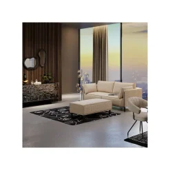 KARE Design Tapis Visages Noir ^ Tapis